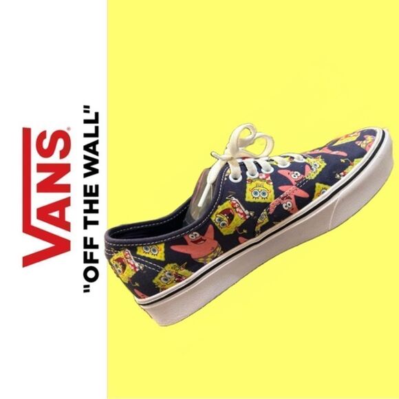 Vans SpongeBob SquarePants Aloha Bob Sneakers - Size - Men’s 7 Women’s 8.5 - Picture 1 of 3
